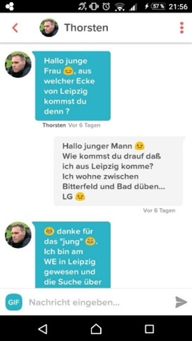 Die ersten Nachrichten